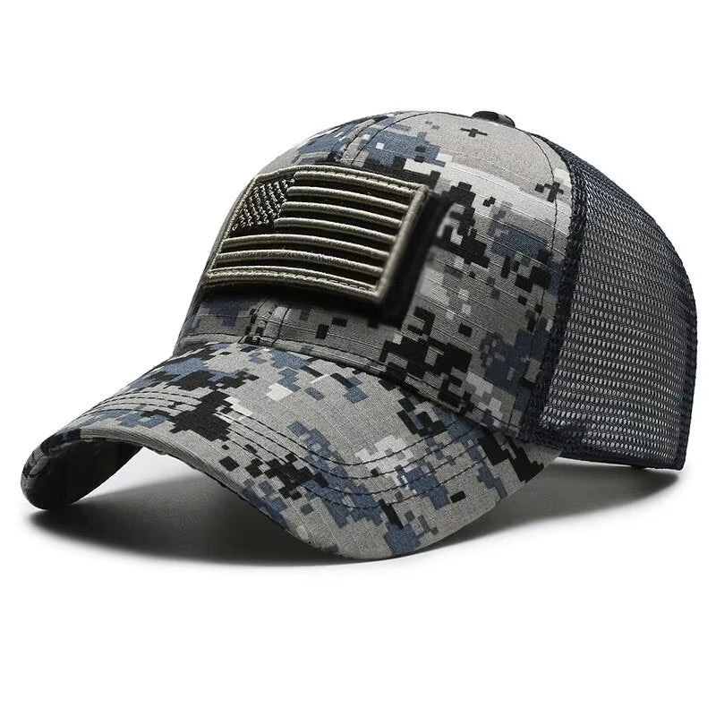 Spring and Summer Collection: Breathable Mesh Embroidered Baseball Cap for Men and Women - Outdoor Sun Protection Hat