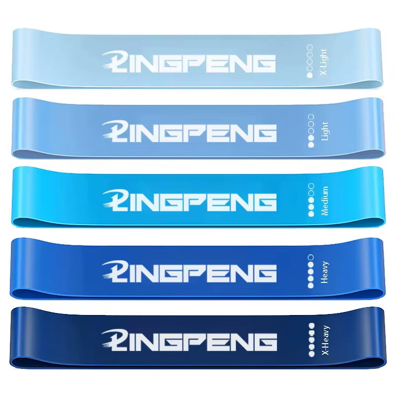 Versatile Resistance Bands for Yoga and Fitness: Hip Tension, Leg Squat, and Dance Elastic Loop Stretch Bands