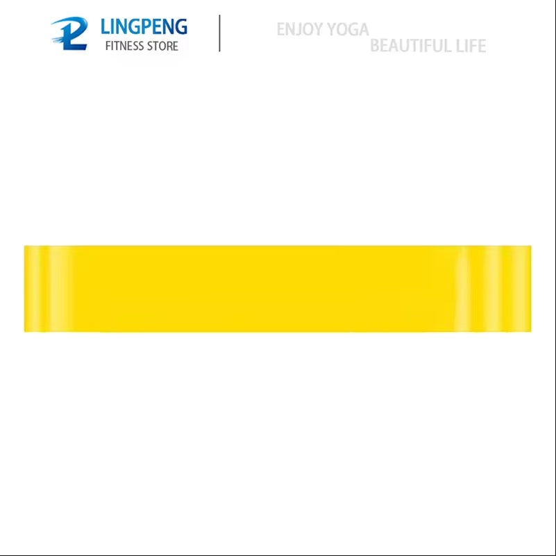 Versatile Resistance Bands for Yoga and Fitness: Hip Tension, Leg Squat, and Dance Elastic Loop Stretch Bands