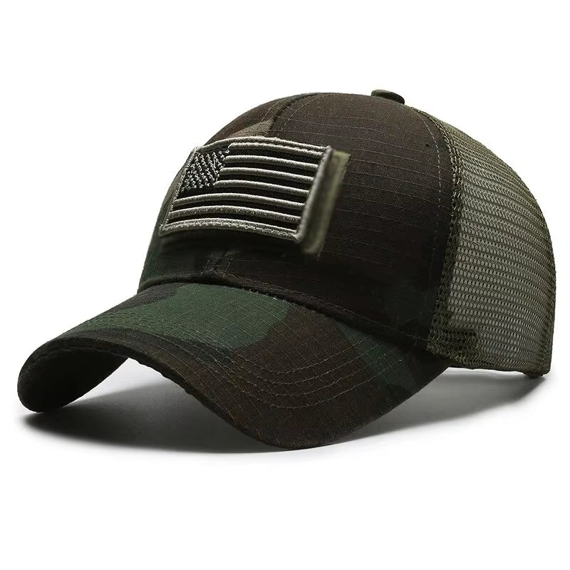 Spring and Summer Collection: Breathable Mesh Embroidered Baseball Cap for Men and Women - Outdoor Sun Protection Hat