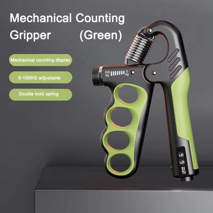Adjustable Grip Strengthener for Hand and Wrist - 5-60/100/150Kg Resistance for Muscle Recovery and Fitness Training