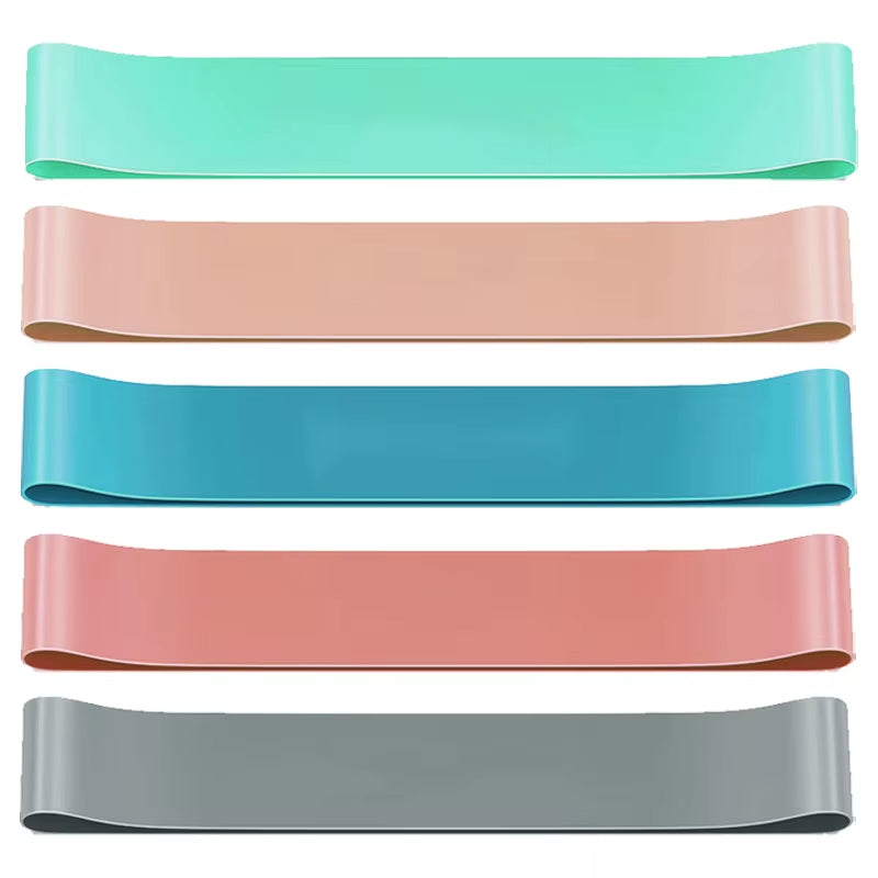 Versatile Resistance Bands for Yoga and Fitness: Hip Tension, Leg Squat, and Dance Elastic Loop Stretch Bands