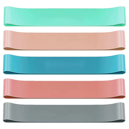 Versatile Resistance Bands for Yoga and Fitness: Hip Tension, Leg Squat, and Dance Elastic Loop Stretch Bands