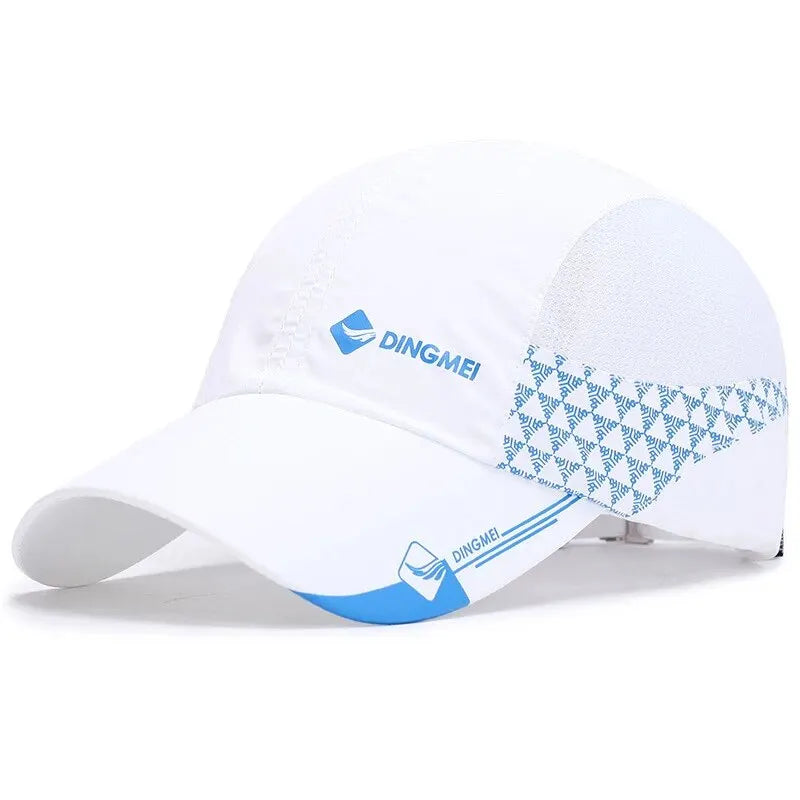 Men's Spring and Summer Outdoor Sun Protection Hats - Trendy Casual Baseball Caps for Young and Middle-Aged Adults