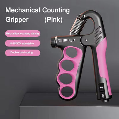 Adjustable Grip Strengthener for Hand and Wrist - 5-60/100/150Kg Resistance for Muscle Recovery and Fitness Training
