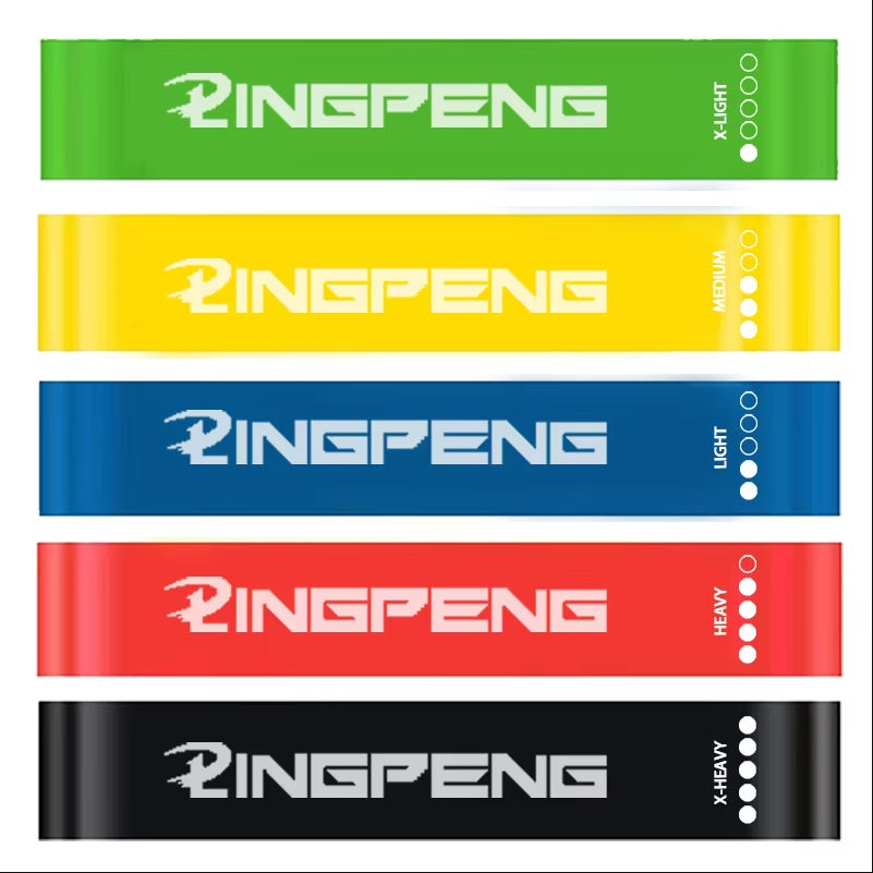 Versatile Resistance Bands for Yoga and Fitness: Hip Tension, Leg Squat, and Dance Elastic Loop Stretch Bands