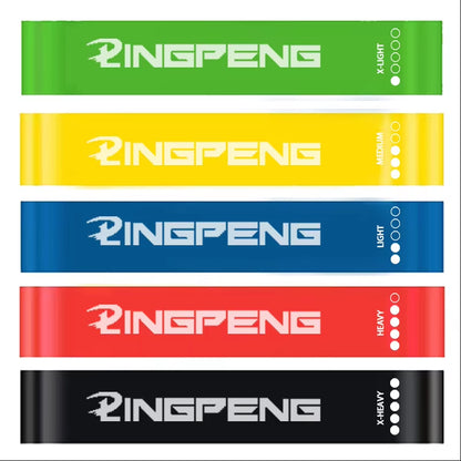 Versatile Resistance Bands for Yoga and Fitness: Hip Tension, Leg Squat, and Dance Elastic Loop Stretch Bands