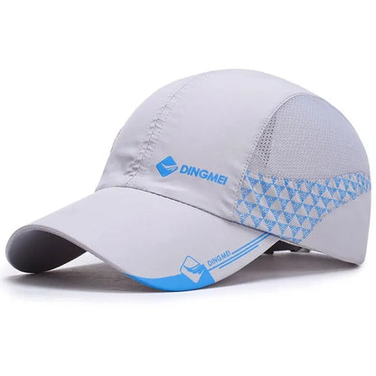 Men's Spring and Summer Outdoor Sun Protection Hats - Trendy Casual Baseball Caps for Young and Middle-Aged Adults
